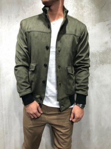 Button Pocket Slim Jacket - dfive's store