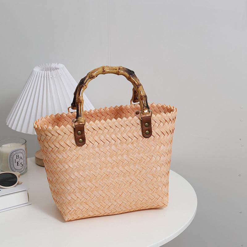 Retro Portable Large Capacity Handbag - dfive's store