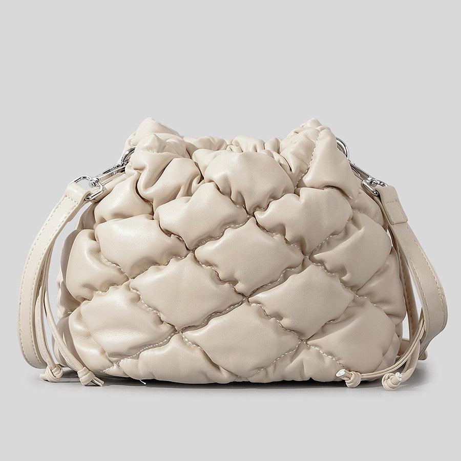 Rhombus Stitching Shoulder Bag - dfive's store