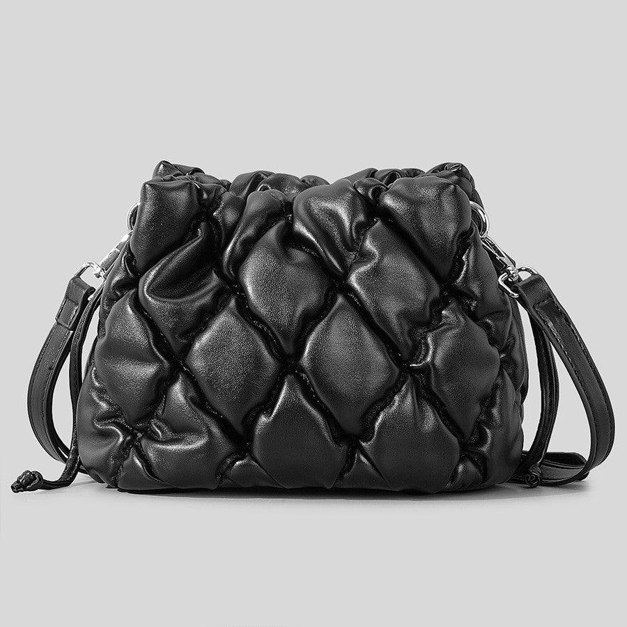 Rhombus Stitching Shoulder Bag - dfive's store