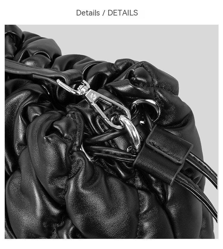 Rhombus Stitching Shoulder Bag - dfive's store