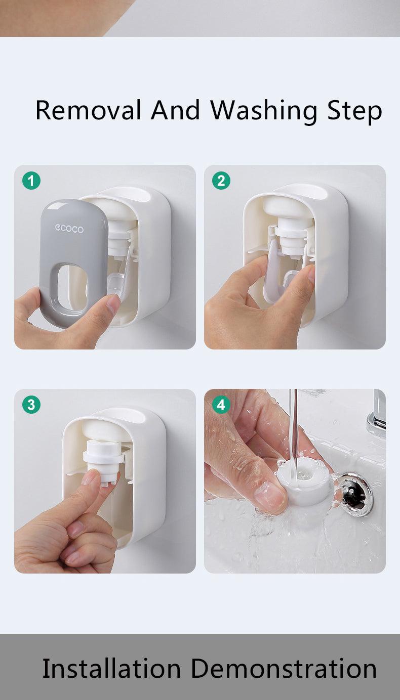Wall-Mounted Holder Automatic Toothpaste Squeezer - Dfive's Store