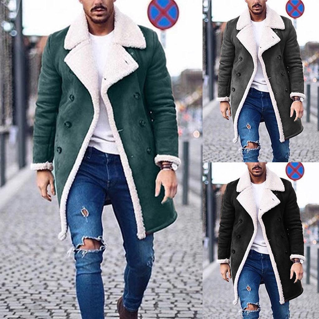 Warm Winter Coat Composite Suede - dfive's store