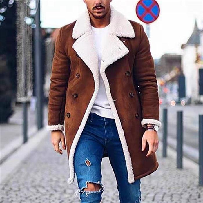 Warm Winter Coat Composite Suede - dfive's store