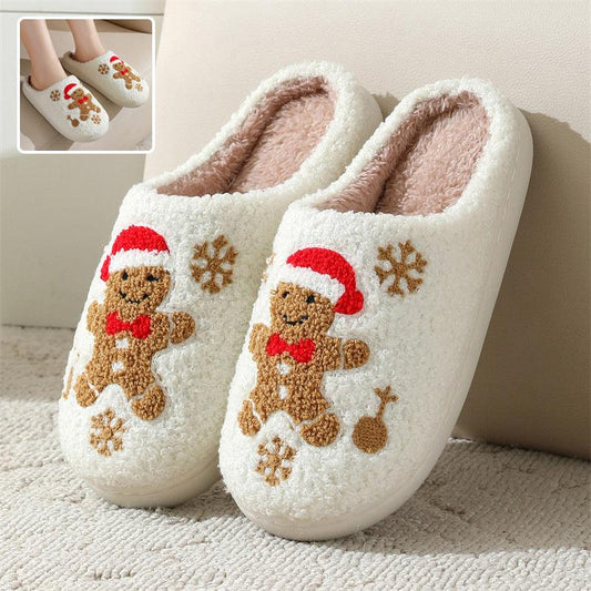 Winter Snowflake Slippers Indoor Non-slip Floor Slippers