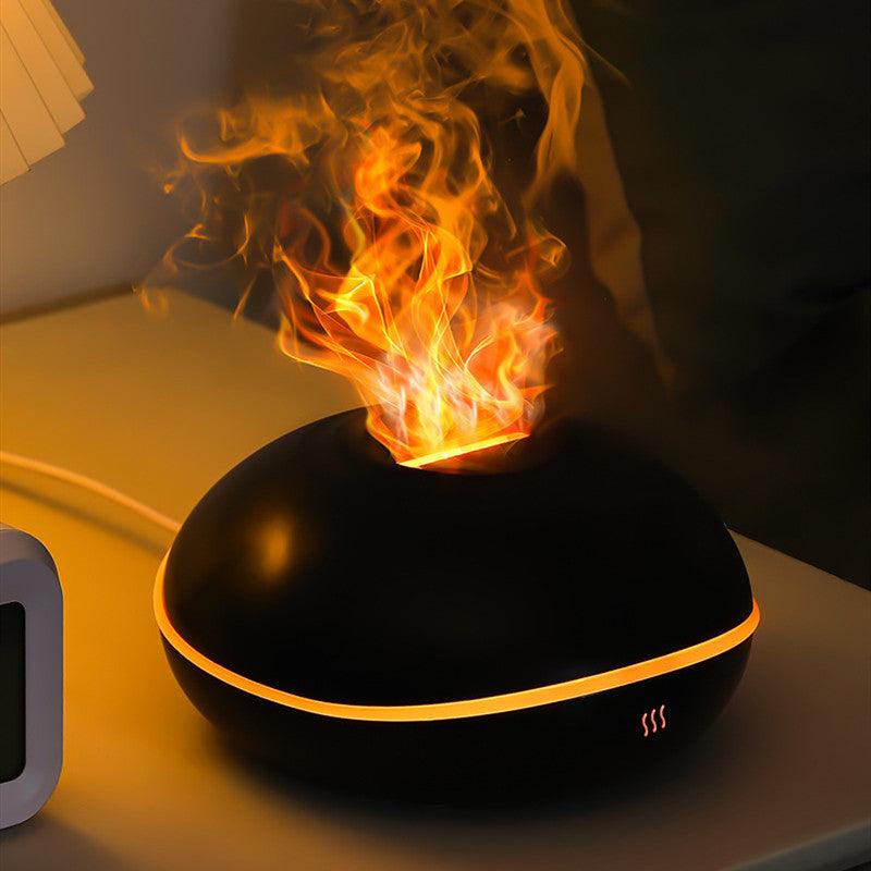 Car Aroma Diffuser Atomization Simulation Colorful Flame - dfive's store