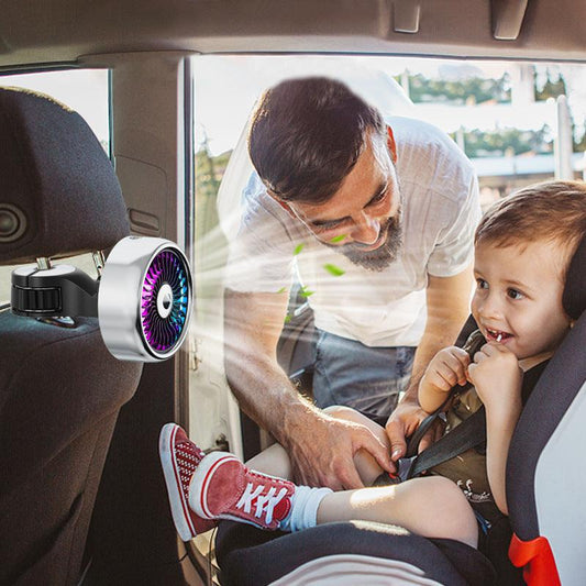 Car Fan Rear Seat USB Hook Electric Fan - Dfive's Store