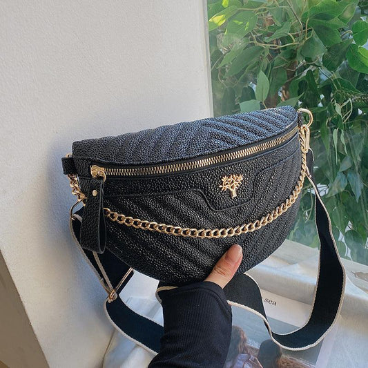 One-shoulder Chain Crossbody Bag - dfive's store