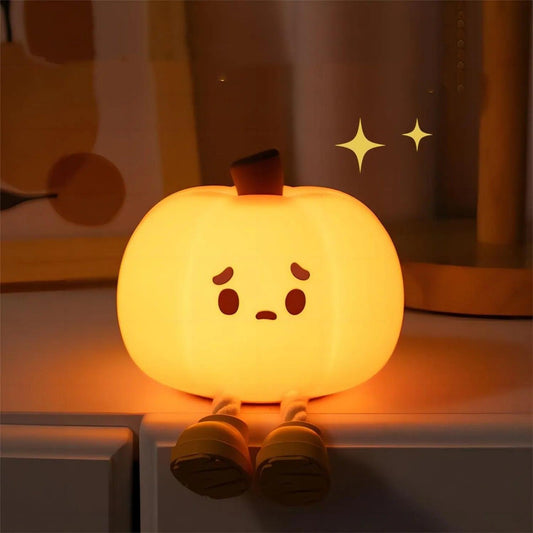 Small Cute Pumpkin Night Light - Dfive's Store
