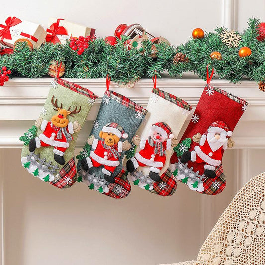 Tree Hanging Decoration Christmas Stockings - dfive's store