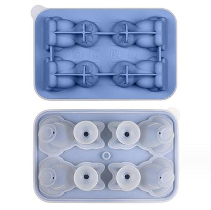 Unique 3-dimensional 4-Piece Silicone Cat Ice Cube Tray - Dfive's Store